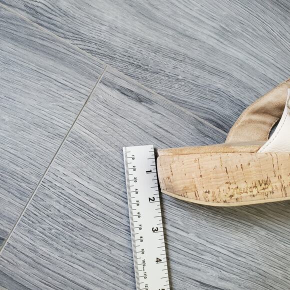 Alegria Sandals Wedge 41 Adjustable Slide Leather Summer Comfort Casual - Picture 7 of 8